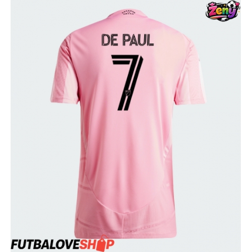 Dres Inter Miami Rodrigo De Paul #7 Domáci pre Ženy 2026-27 Krátky Rukáv